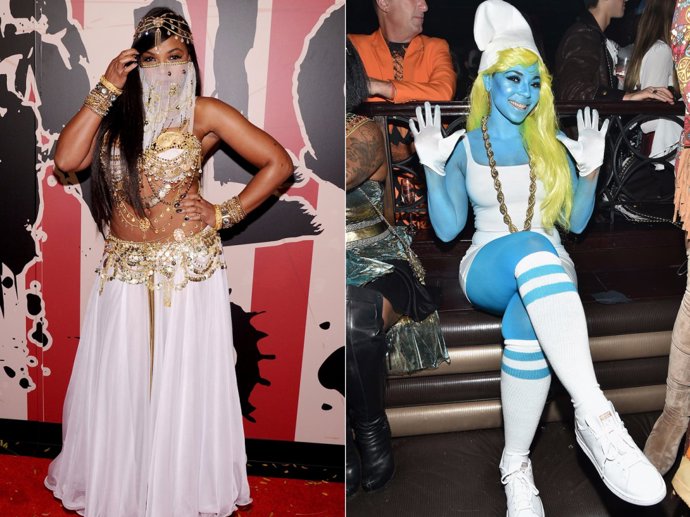 16. Zpěvačka Ashanti podle všeho zbožňuje Halloween. Její převleky jsou dokonalé (2014 a 2015).