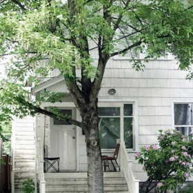 2. Dokážete si představit důstojnější uvítání návštěv, než je majestátní strom?