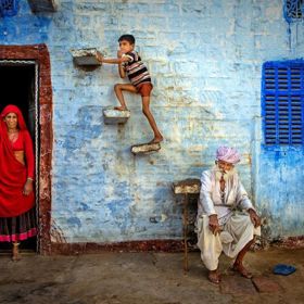 4. „Jodhpur Family“, Indie. Čestné uznání v kategorii „Cestování“. Autor: Isa Ebrahim.
