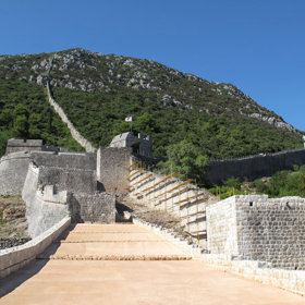2. Walls of Ston (Chorvatsko).