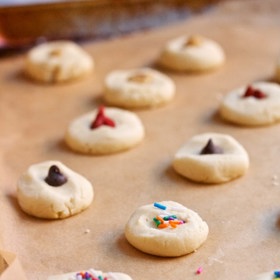 3. Křehké máslové sušenky.