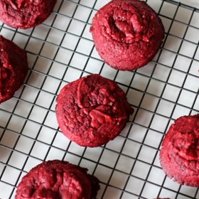 4. Red Velvet sušenky.