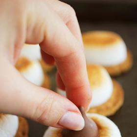 5. Maršmelounová kolečka.