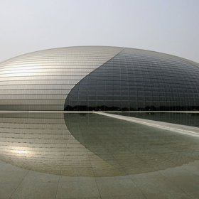 28. Velké národní divadlo v Pekingu (Čína).