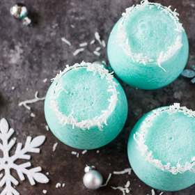 1. „Zmrzlý“ koktejl Jack Frost.