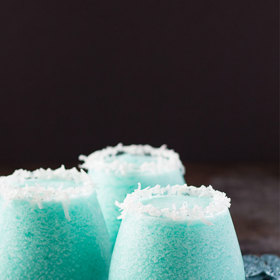 1. „Zmrzlý“ koktejl Jack Frost.