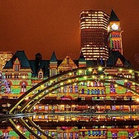 3. Cavalcade of Lights v kanadském Torontu.