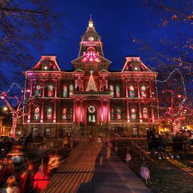 5. Guernsey County Courthouse (Cambridge, Ohio).