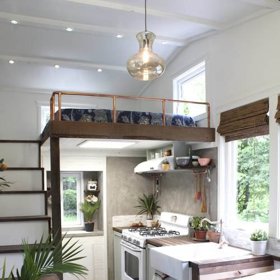 Tahle miniaturní chata na kolečkách vám učaruje!