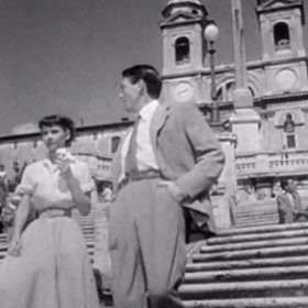 1. Prázdniny v Římě s Audrey Hepburn (natáčelo se na mnoha místech v Římě).