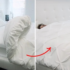 Po nastavení času v mobilní aplikaci se tak nemusíte o nic starat. Peřina se dá do pozoru sama od sebe.