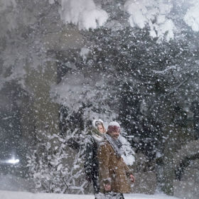 Islandem se prohnala rekordní sněhová bouře... a proměnila ho v pohádkovou Narnii