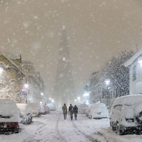 Islandem se prohnala rekordní sněhová bouře... a proměnila ho v pohádkovou Narnii
