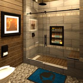 V koupelně zase najdete zabudovanou ledničku napěchovanou lahvemi oblíbeného alkoholického nápoje. Ochlazení přijde v horké sprše vhod, no ne?