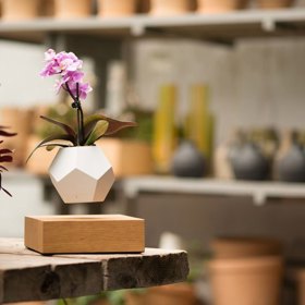 Jednou z nejlepších vlastností květináče LYFE je však schopnost rotace. Po zapojení se začne otáčet kolem své osy, což oslní nejen každého hosta, ale umožní dopadat sluneční paprsky na všechny části rostliny 365 dní v roce.