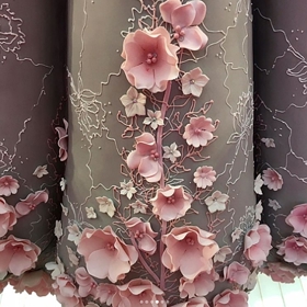 „Požádali mě, abych jako jediná zhotovila svatební šaty v životní velikosti a vybrala jsem si Maka Tumanga, protože mi jeho návrhy zkřížily cestu. Jsou jednoduše neuvěřitelné.“