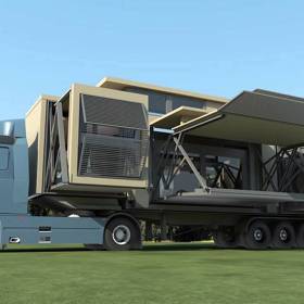 VIDEO: Budoucnost je tady. Britská společnost představuje dům, který se postaví stisknutím tlačítka