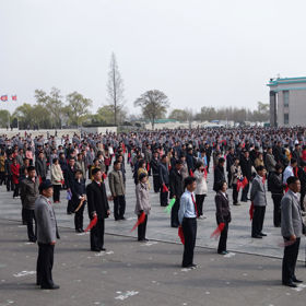 1. Trávení volného času – Severní Korea.