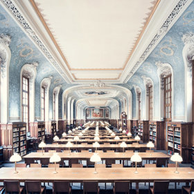 1. Bibliothèque de la Sorbonne, Paříž, Francie, 1897.