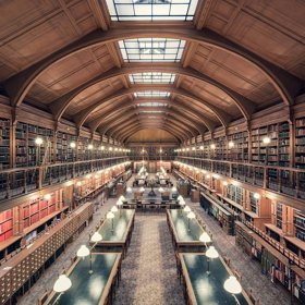 4. Bibliothèque administrative de la ville de Paris, Paříž, Francie, 1890.