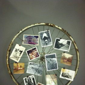 3. Ve starém cyklistickém kole.