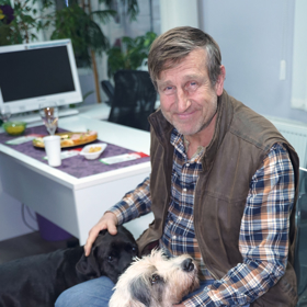 Syn Dany Medřické Václav Vydra získal po své mamince nejen herecký talent, ale také lásku ke zvířatům.
