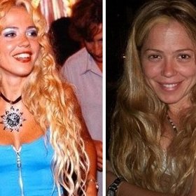 Verónica Vieyra je druhá argentinská Shakira, bez dlouhých blond vlasů by ji nikdo nepoznal. V soukromí a bez make-upu vypadá daleko lépe než namyšlená a zmalovaná Victoria Di Carlo, sestra Iva