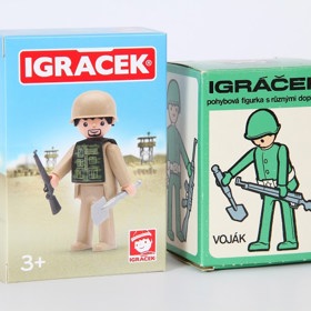 Voják - starý a nový Igráček