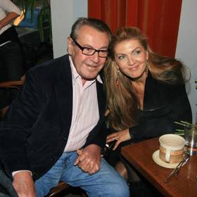 Forman se svou manželkou Martinou