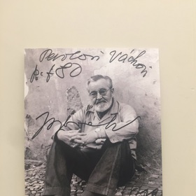 Legendární herec Jan Werich.