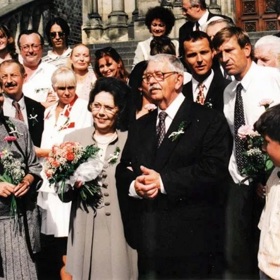 Tahle svatba byla jen filmová, ve skutečnosti jí Brodský od oltáře utekl.