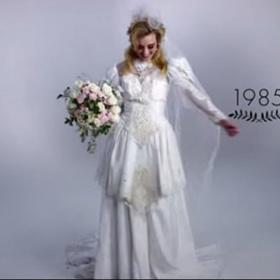 Svatební šaty roku z 1985
