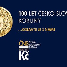 100 let Česko-slovenské koruny.