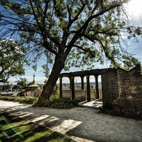 Jižní zahrady Pražského hradu (zahrada Na Valech).