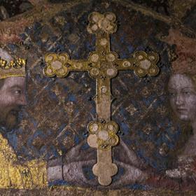 Karel IV. s manželkou Annou Svídnickou.