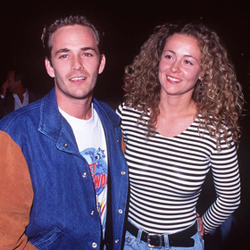 Luke Perry se svou exmanželkou Minnie Sharp.