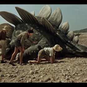 Výprava malých chlapců po stopách mamuta