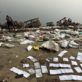 Takováhle špína není na plážích ničím výjimečným.