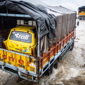 Občas cesta nebyla úplně jednoduchá.