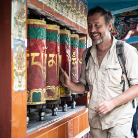 Dan Přibáň - šéf celé expedice.