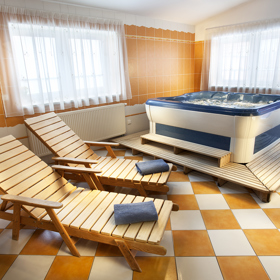 Ve Velkých Bílovicích se můžete těšit i na wellness.