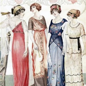 Éterická móda antických střihů.