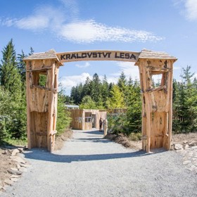 Pod stezkou najdete úžasné Království lesa