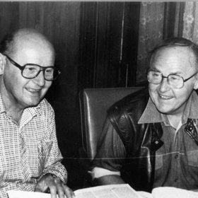 Bratři Lipští. Jeden za kamerou a druhý před ní.