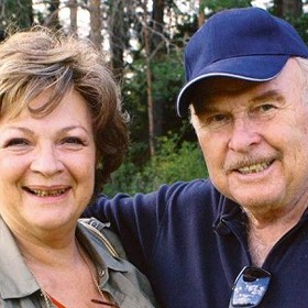 Jana Hlaváčová a Luděk Munzar v dobách, kdy na tom byla herečka lépe