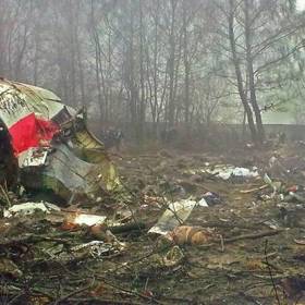 Havárii polského letounu Tu-154M Lux blízko smolenské letecké základny.