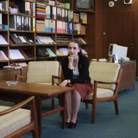 V seriálu dostala roli i mladá herečka Lucie Vopatková