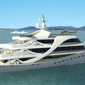 Luxusní jachta pro bohaté ženy