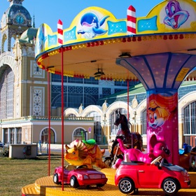 Na Matějské najdete atrakce i pro nejmenší děti