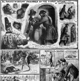 Takhle vypadalo řádění Jacka Rozparovače